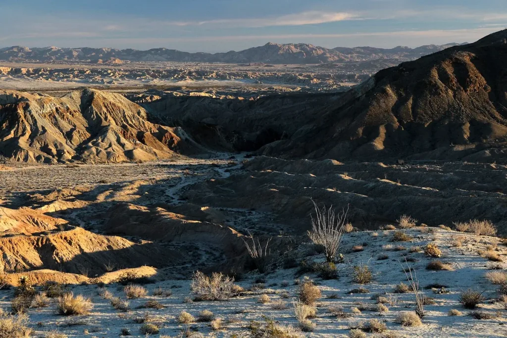Anza borrego carrizo badlands overlook camp