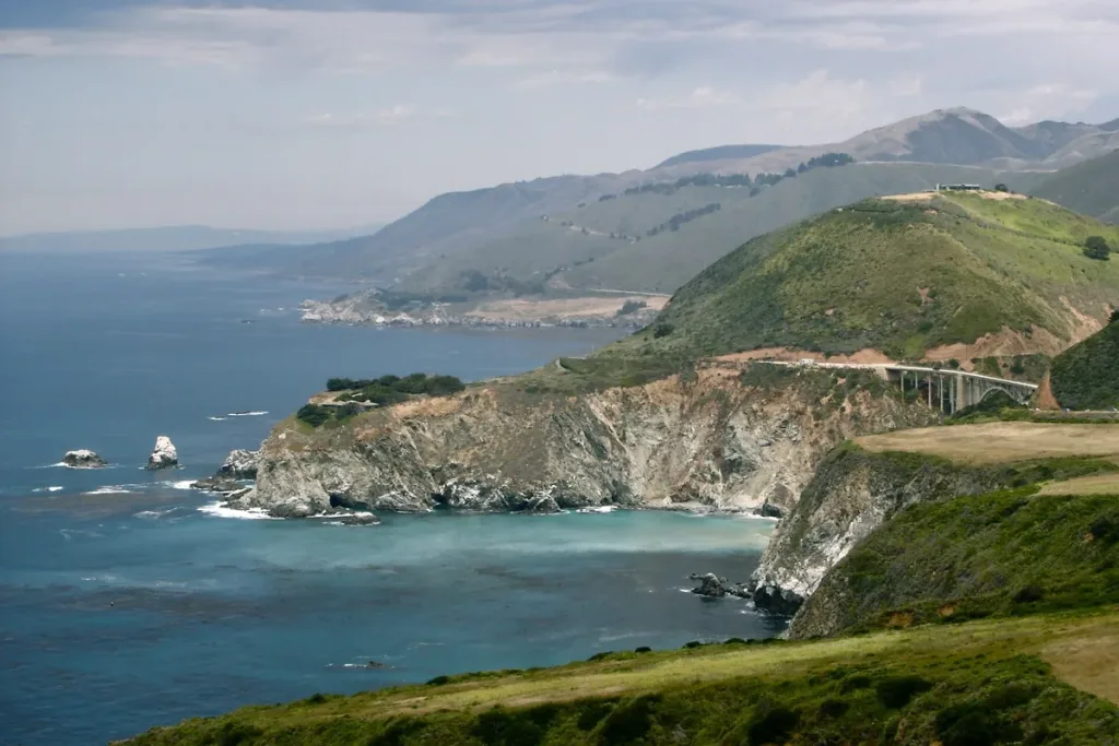 Big sur bixby creek bridge highway