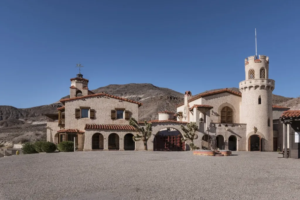 Death valley scottys castle grounds