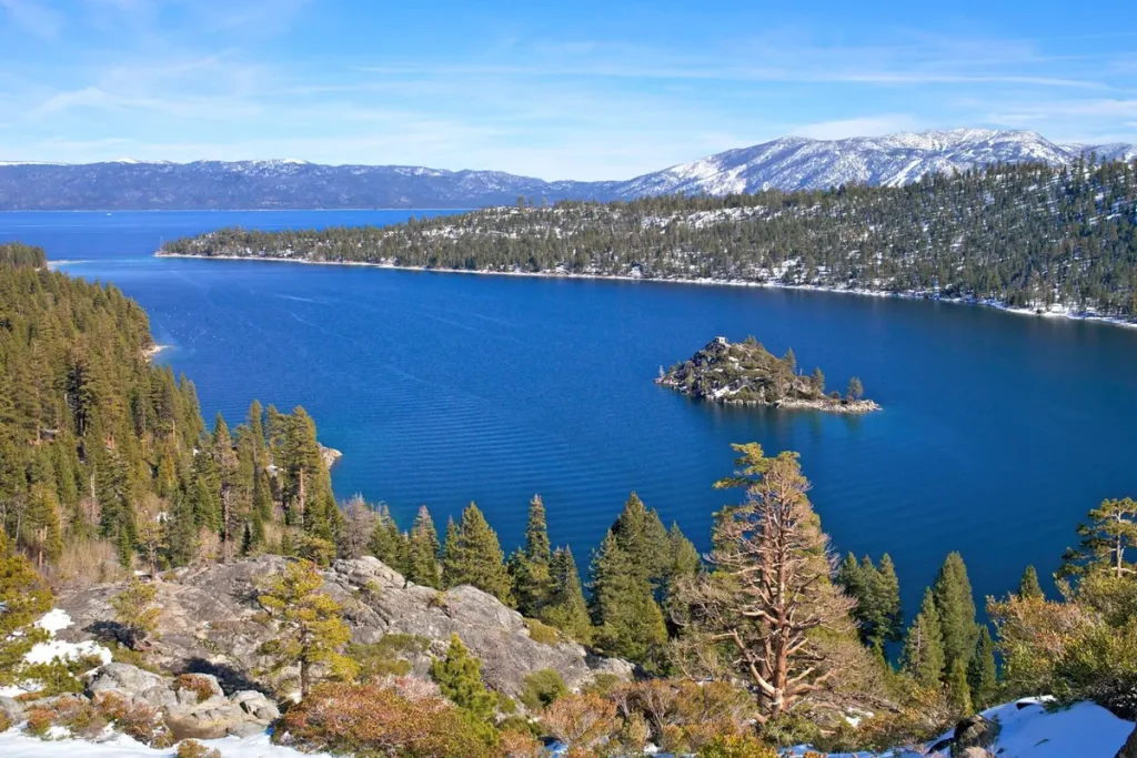 Lake tahoe emerald bay fannette island